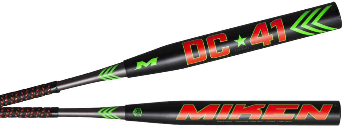 Miken | 2021 | 2022 | DC 41 Slowpitch Softball Bat | Supermax Load | USA/ASA | 14" Barrel