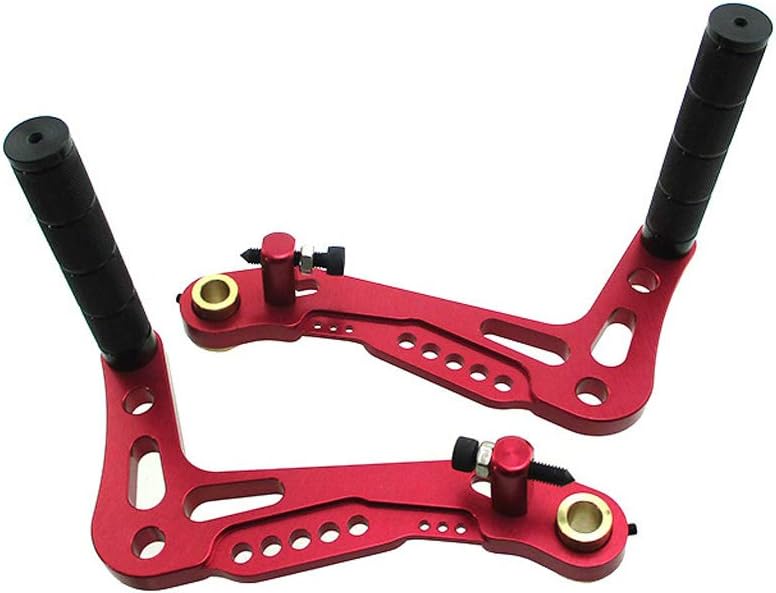 TC-Motor CNC Aluminum Adjustable Racing Foot Pedals Brake Accelerator Footpegs For Go Kart Cart