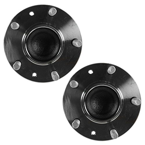 Image of TRQ Front Left and Right Wheel Bearing and Hub Assembly Set 2 Piece Compatible with 2004-2008 Mazda RX-8 2009-2011 RX-8 Without Dynamic Stability Control DSC