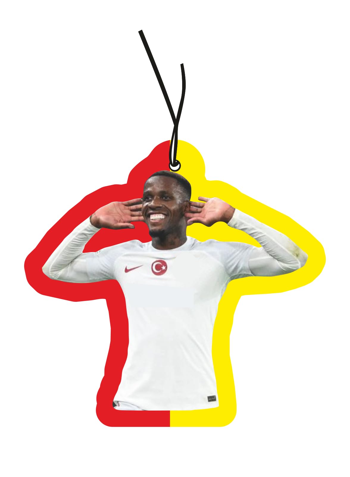 Zaha Galatasaray - Set Di 2 Alberi Profumati Per Auto, Deodorante Per Ambiente, Regalo Tifosi