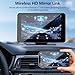 Portable Wireless with Apple CarPlay and Android Auto Screen for Car, 7