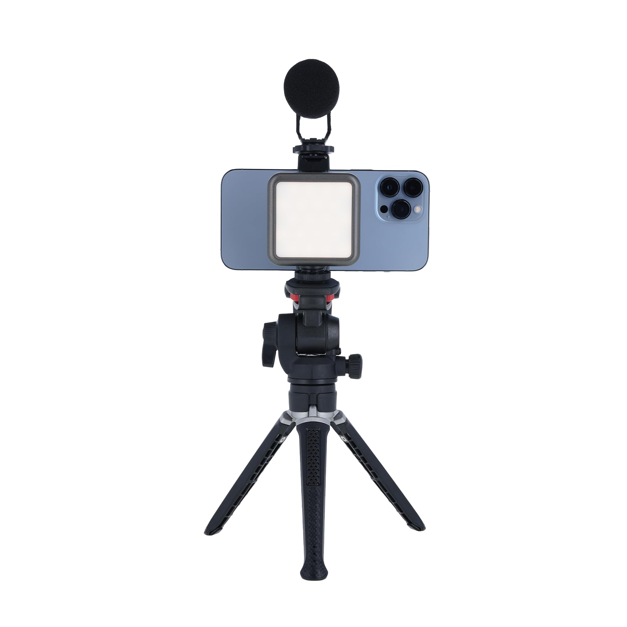 Rollei Creator Grip – ministatyw: elastyczny statyw 3 w 1 do pierwszorzędnych zdjęć z obrotową głowicą 360°, uchwyt na aparat kompaktowy i uchwyt na smartfon!
