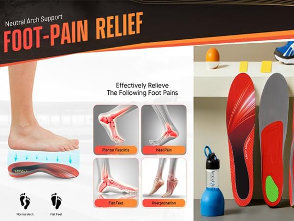 Miniatura 2 de SweetFeet Plantillas ortopédicas 2024 que apoyan la comodidad durante todo el día en hombres y mujeres  Antifatiga, control de olor, alivio del