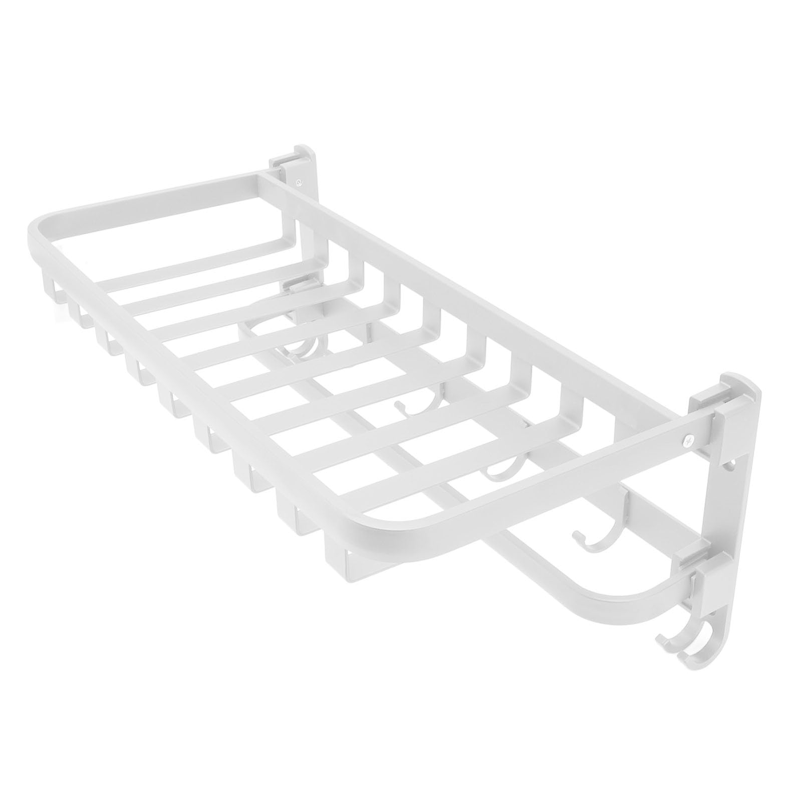 Étagère de serviette pliable pour une salle de bain ordonnée et zen LWX