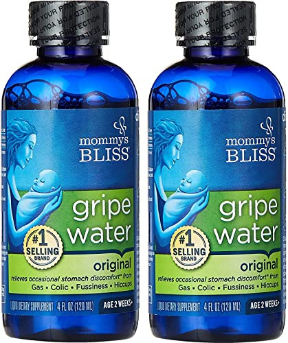 Image of Mommy's Bliss Gripe Water, Liquid, 4-Ounce Bottle - Pack of 2