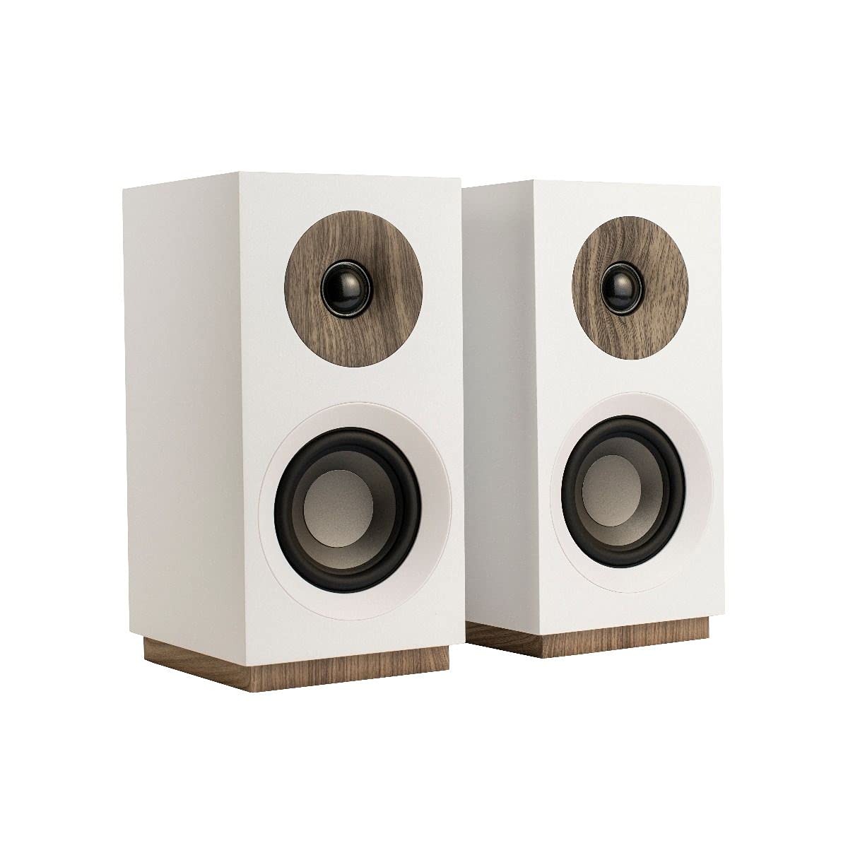 Jamo S801 Compact Bookshelf Speakers-White