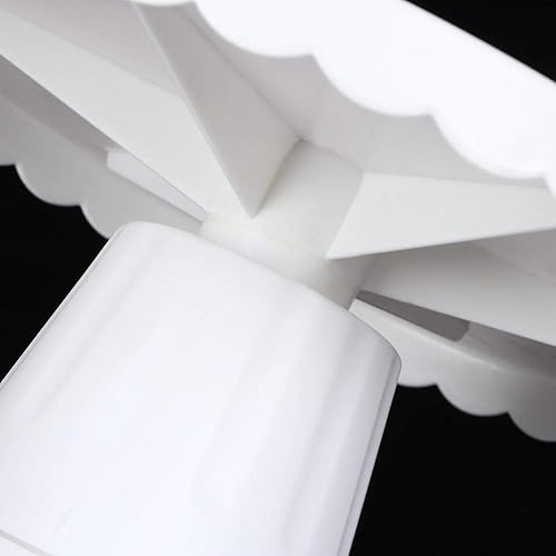 Miniatura 7 de Base giratoria para tartas antideslizante para decoración de tartas, suministros de soporte giratorio para hornear (9.1 in)