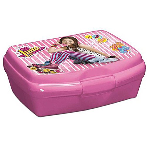 Beta SERVICE Soy Luna Boîte à goûter, plastique, multicolore, 15 x 25 x 12 cm