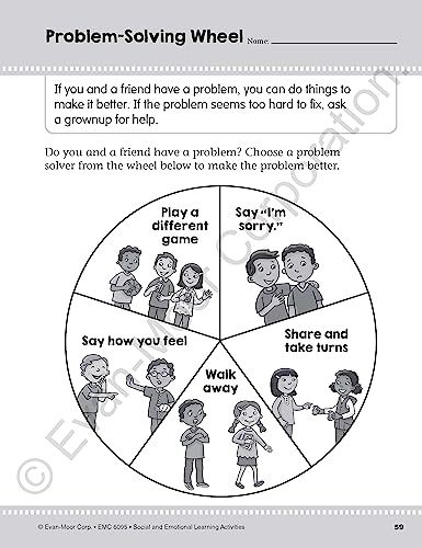 Social and Emotional Learning Activities, Prek - Kindergarten Teacher Resource