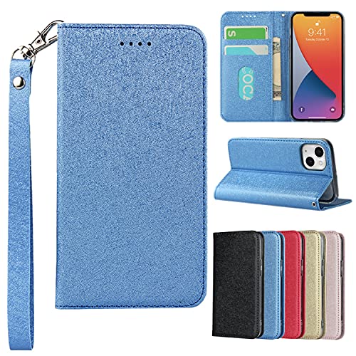 Pelanty for iPhone 13 Mini 5.4'' �P�[�X�蒠�^ for iPhone13 Mini ���z�^�J�o�[ case PU���U�[ ���^ �X�}�z�P�[�X �X�g���b�v�t�� �x���g�Ȃ� �J�[�h���[ �}�O�l�b�g�� �X�^���h�@�\ �A�C�t�H��13�~
