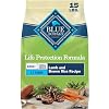 Blue Buffalo Life Protection Formula Lamb & Brown Rice Small Breed Adult Dry Dog Food, Supports Immunity with Antioxidant-Rich LifeSource Bits, Promotes Healthy Muscles, Skin & Coat Health, 15 lbs.