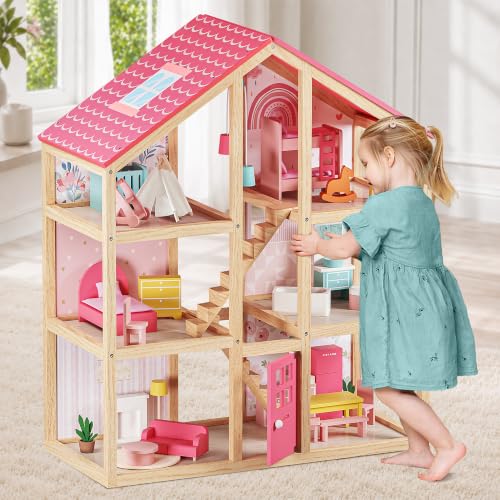 Tiny Land 6-Room Dollhouse