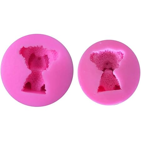 Amazon 熊 ペア セット シリコン モールド レジン アロマストーン 手作り 石鹸 キャンドル 粘土 型 抜き型 粘土 通販