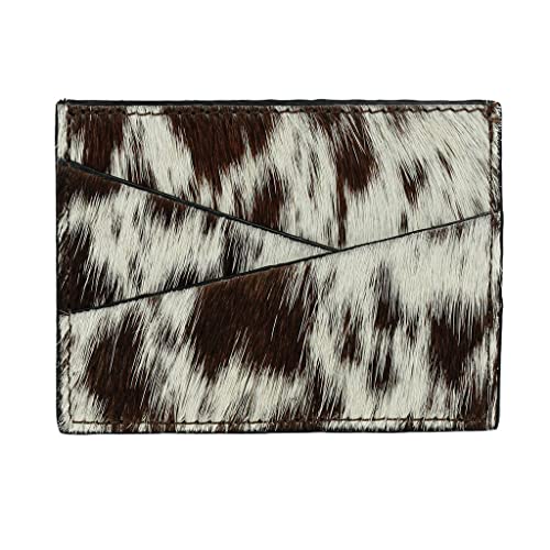 Myra Bag female Noire Credit-Card Holder Cotton + Fur Leather Bag S-3167