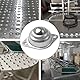 LightBeacon 8 Stück Kugelrollen, Kugelrollen für Möbel, Kugelrollen Schwerlast, Möbelrollen Möbelroller Klein, Universal Lenkrollen mit M4*16mm Schrauben für Möbel Förderrolle