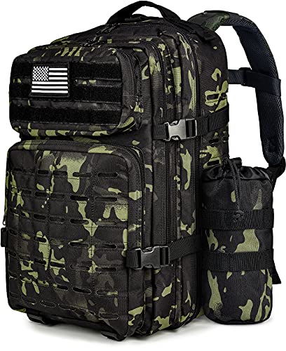 NOOLA Tactical Backpack 42L Military Backpack for Men Women, Large Molle Army Backpack for Hiking Hunting Camping Travling