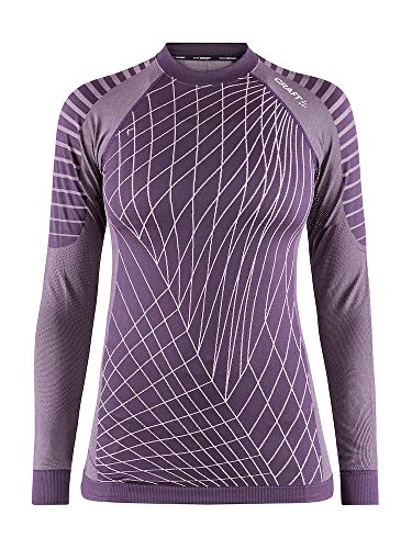 Craft Sportswear Women's Active Intensity Running and Training Fitness Workout Outdoor Sport Base Layer Long Sleeve Shirt, Tulane, Large