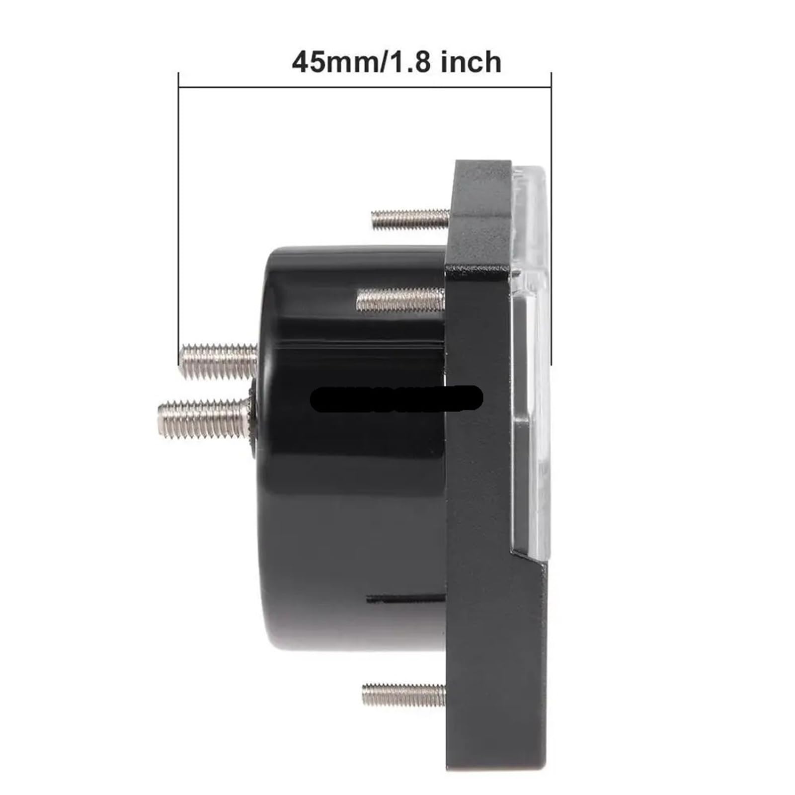 Ampèremètre à aiguille rectangulaire AC 0-30 A DH-670, 1 pièce