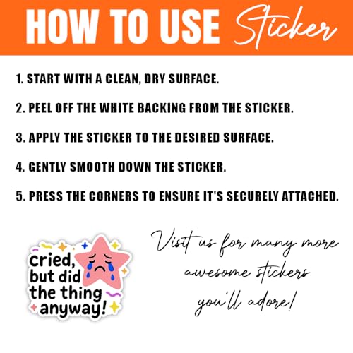 Image of MAIANEY [10Pcs, 3 inchx3 inch] Funny Mental Health Stickers, Self Care Vinyl Decal for Laptop, Water Bottle, Journal, Therapy Motivation Quote Stickers for Adults Teens, Aesthetic Waterproof