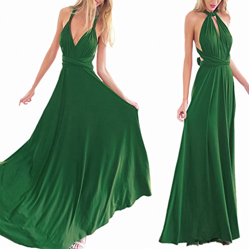 Image of Women Transformer Multi Way Bandage Dress Convertible Bridesmaid Gown