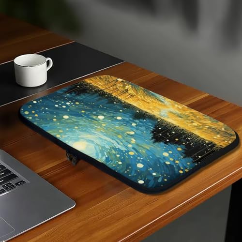 Laptop Bag Waterproof Computer Bag 15-17inch Large Capacity Clutch Teavel Protective Computer Carrying Cover4