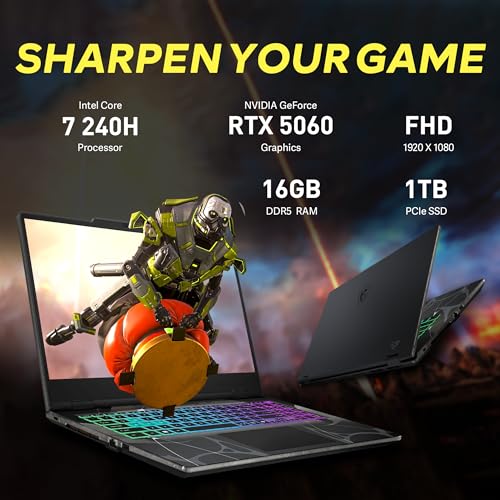 MSI Cyborg portátil gaming 15.6" 144Hz Intel Core i7 miniatura 3