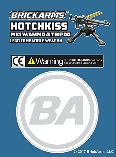 BrickArms M1909 Hotchkiss Mk1 with Ammo & Tripod