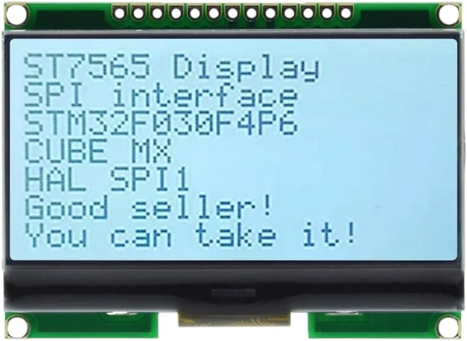 1/3PCS Lcd12864 12864-06D, 12864, LCD Module COG with Chinese Font Dot Screen SPI Interface New 2026 Electronic & Accessories