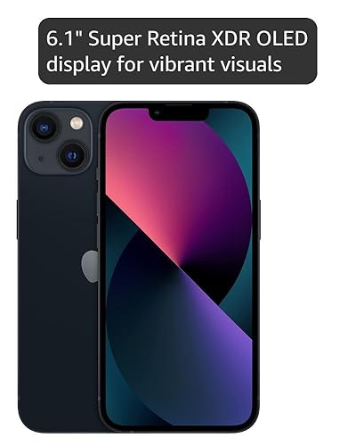 Amazon.com: Apple iPhone 13, 128GB, Midnight - T-Mobile (Renewed