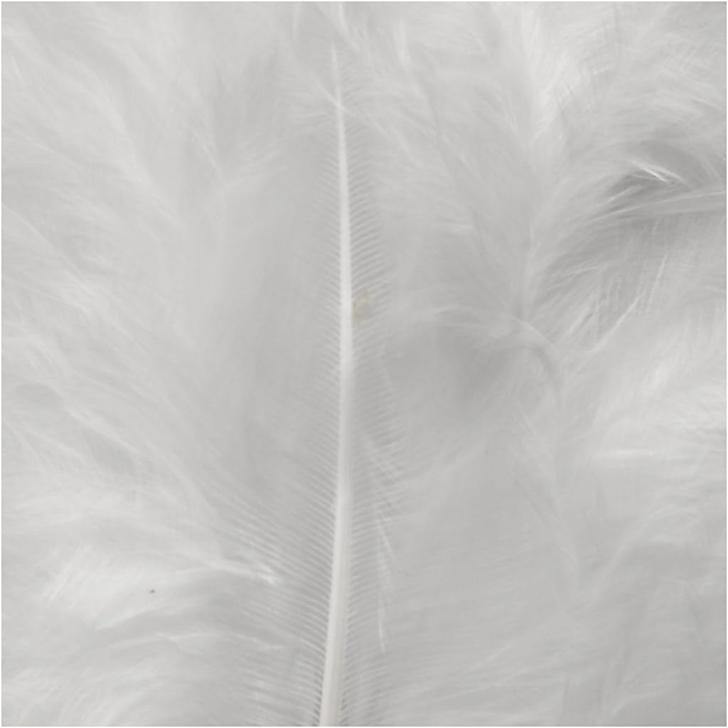 51663 Create Craft - Feathers Turkey 50G White - Image 2