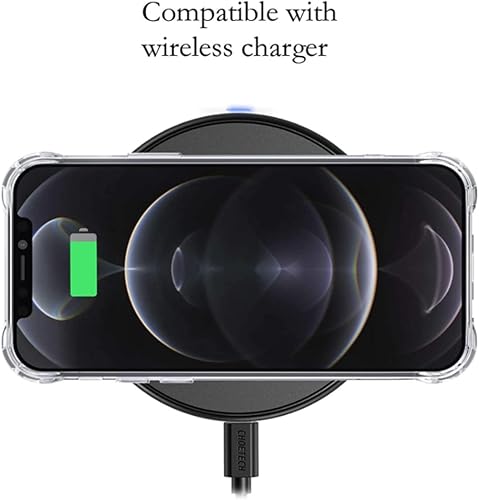 Miniatura 8 de Funda para teléfono compatible con iPhone 13 Pro, funda transparente con diseño de animales de dibujos animados para niñas y mujeres, lindo oso