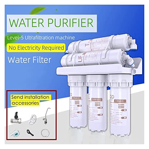 Purificación de agua para cocina doméstica con osmosis de 5 etapas 3