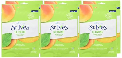 Miniatura 4 de St. Ives Glow Apricot - Mascarilla para el cuidado de la piel, 6 unidades