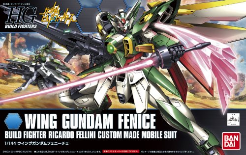 Bandai Gundam Build Fighters Wing Gundam Fenice Kit miniatura 3
