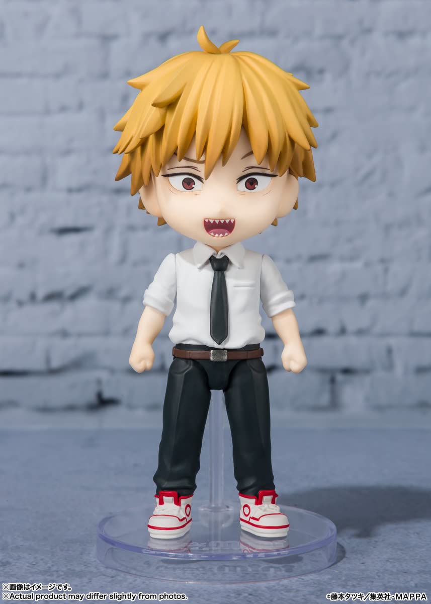 TAMASHII NATIONS Bandai Chainsaw Man - Denji - Mini Figuarts 10cm, 3.5 Inch (Pack of 1) - Image 3