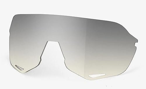 100% Lente de repuesto S2 - Espejo plateado amarillo claro bajo