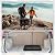 GREGIN Camping Table with Mesh Desktop, Lightweight & Portable Folding Grill Table, Height Adjustable Metal Outdoor Table for Camp, Cooking, BBQ, RV, Picnic-3 FT Black