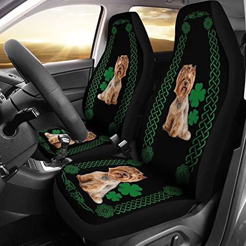 Housse de siège voiture Yorkshire Terrier universelle pour camions et voitures de tourisme