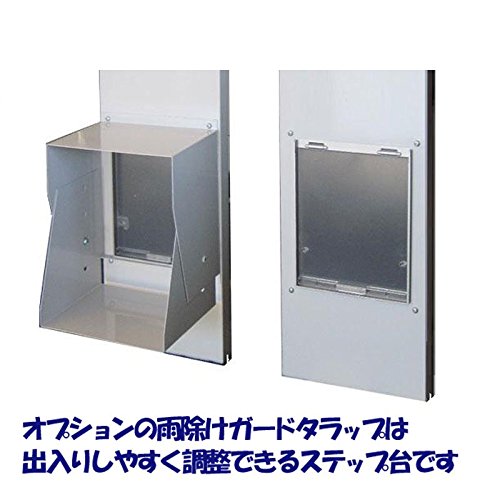 Amazon.co.jp: 工事不要サッシ取付猫用ドア キャットフリードアー