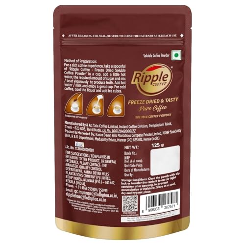 Image of Ripple Freeze dried coffee -125 g