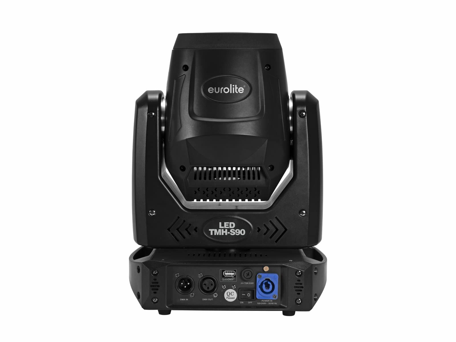 EUROLITE LED TMH-S90 Moving-Head Spot | LED-Moving-Head Spot mit Farbrad, statischem und rotierendem Goborad, Prisma und Fokus