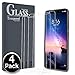 Ferilinso Screen Protector for Xiaomi Redmi Note 6 Pro, [4 PACK] Tempered Glass Screen Protector for Xiaomi Redmi Note 6 Pro Screen Protector
