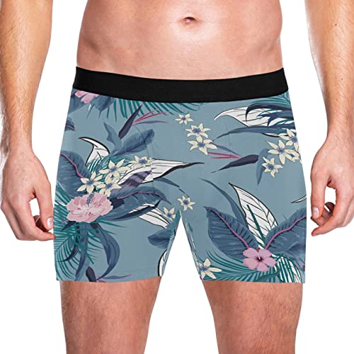 Ropa interior elástica Vnurnrn calzoncillos bóxer para hombre con diseño artístico pack 2 2