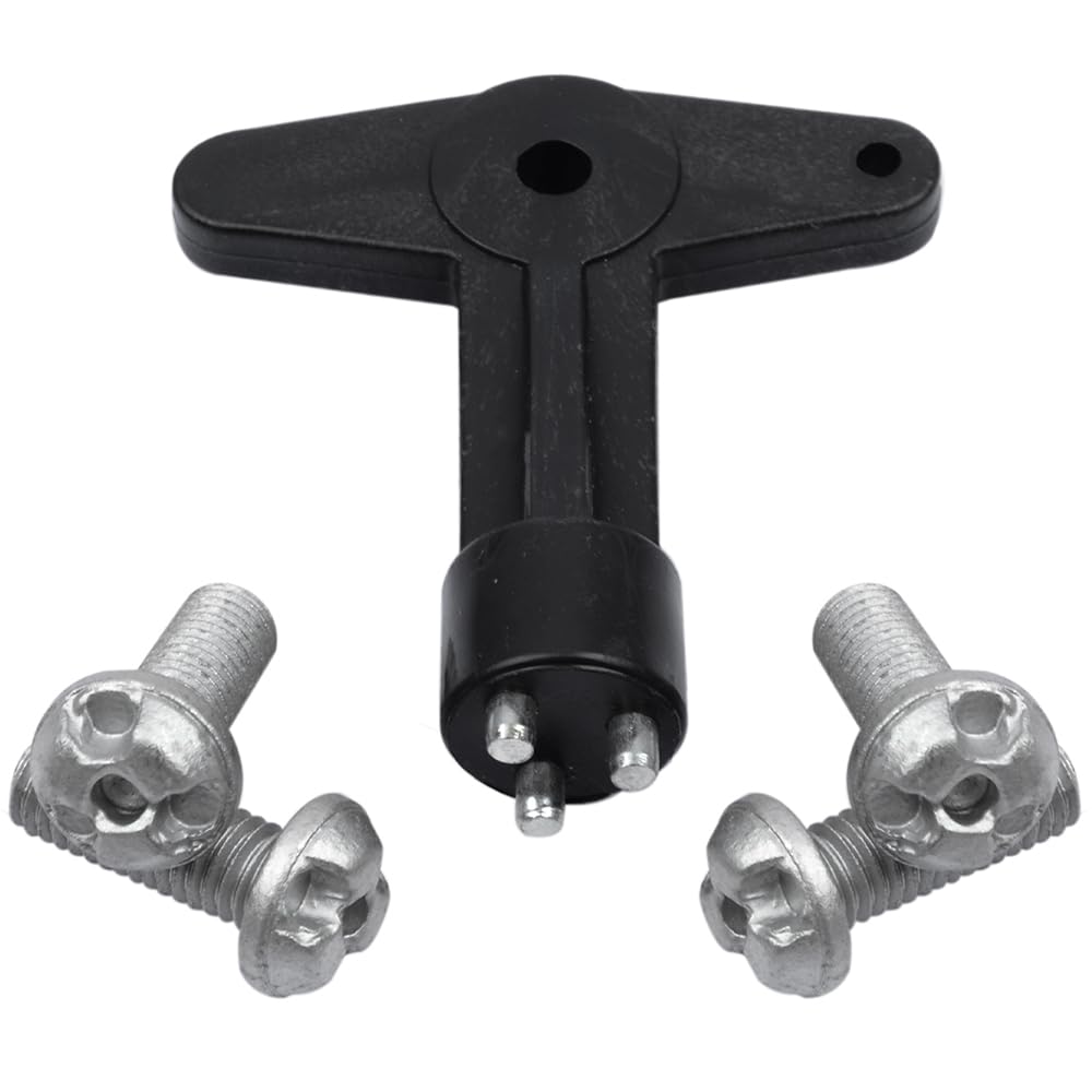 ROBUST Alloy Wheel Centre Cap Screws Bolts Key for Renault, Espace, Megane, Scenic, Clio, Laguna, Modus, Twingo, Logan, Sandero