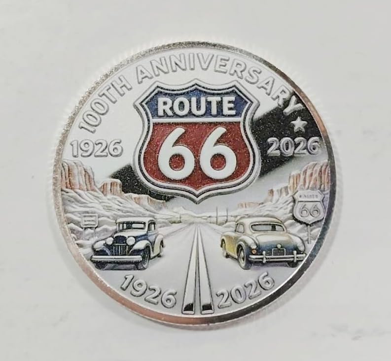 Amazon.co.jp: 「ルート66/アメリカ 国道66号線 コイン タイプA