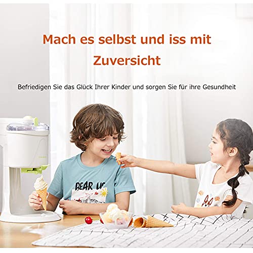 Mr.LQ Eismaschine, Softeismaschine, Eismaschine Für Zu Hause Aus Obst, Joghurteismaschine, Sorbet, Gefroren, Tragbarer… – Bild 5