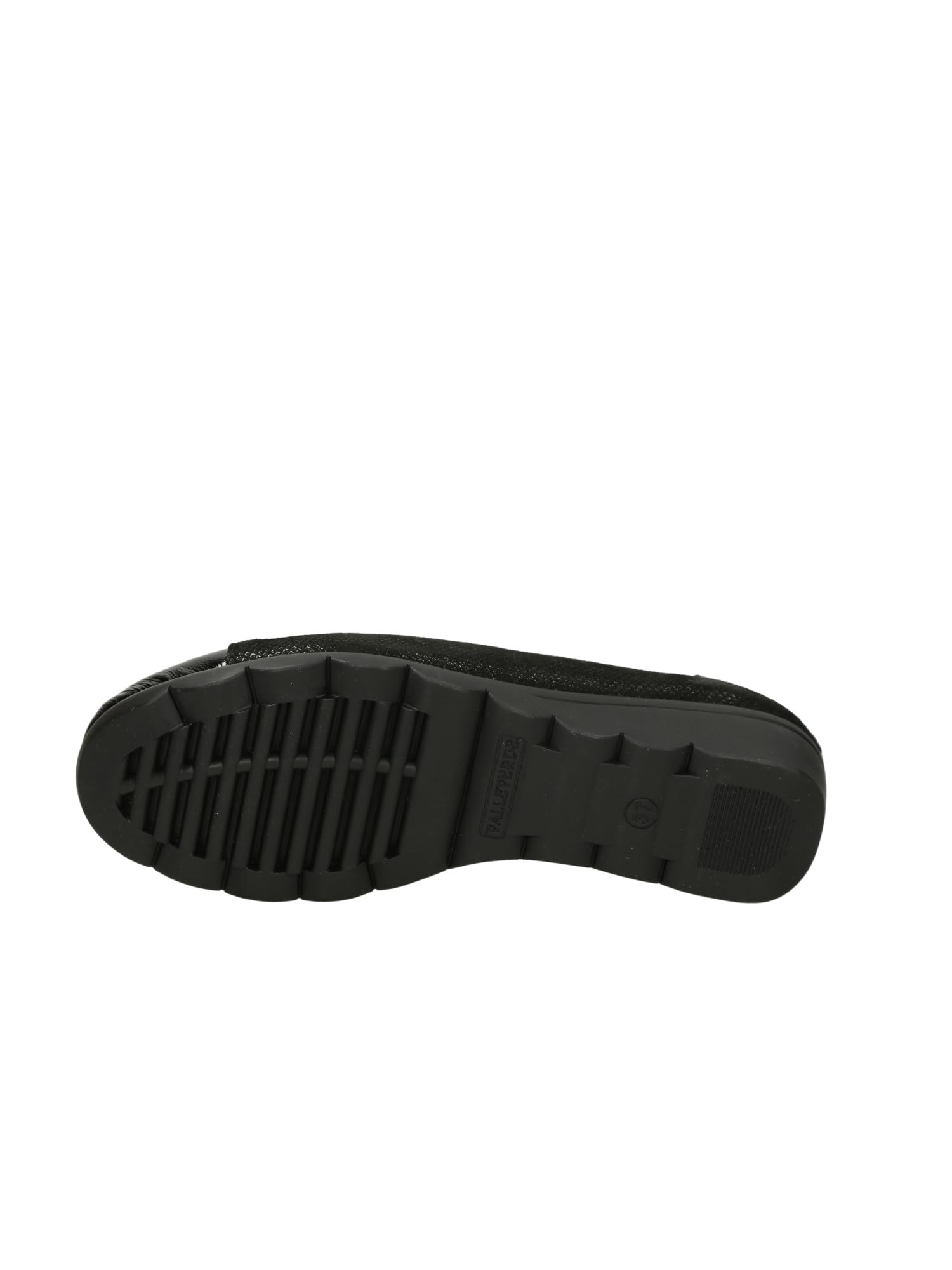 Valleverde VS10304 Mocassini Casual Donna Camoscio Pelle Visone Tacco Zeppa 4Cm Suola Gomma