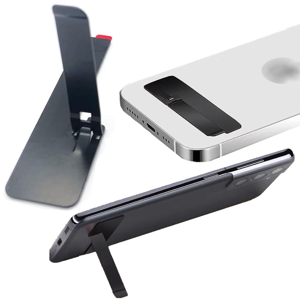 FLORISELL KikStik Ultra Universal Phone Kickstand & Grip, Ultra-Thin, Low Profile, Aluminium Cell Phone Stand, Fits Most Phones Including iPhone 14/13/12 Pro Max, S23/S22/S21, Pocket Friendly(1 PCS) (B0CYXVWT3C) Amazon Price History, Amazon Price Tracker