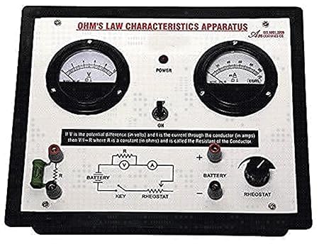 Ohm's Law Apparatus for Physics Laboratory- Electrical circuit testing board-image-20