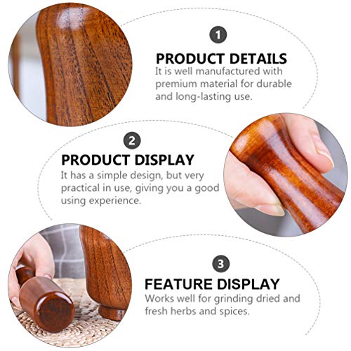 UPKOCH Conjunto Moedor de Alho Espremedor de Alho Casa 1 Prático Alho Moagem Ferramenta para Guacamo
